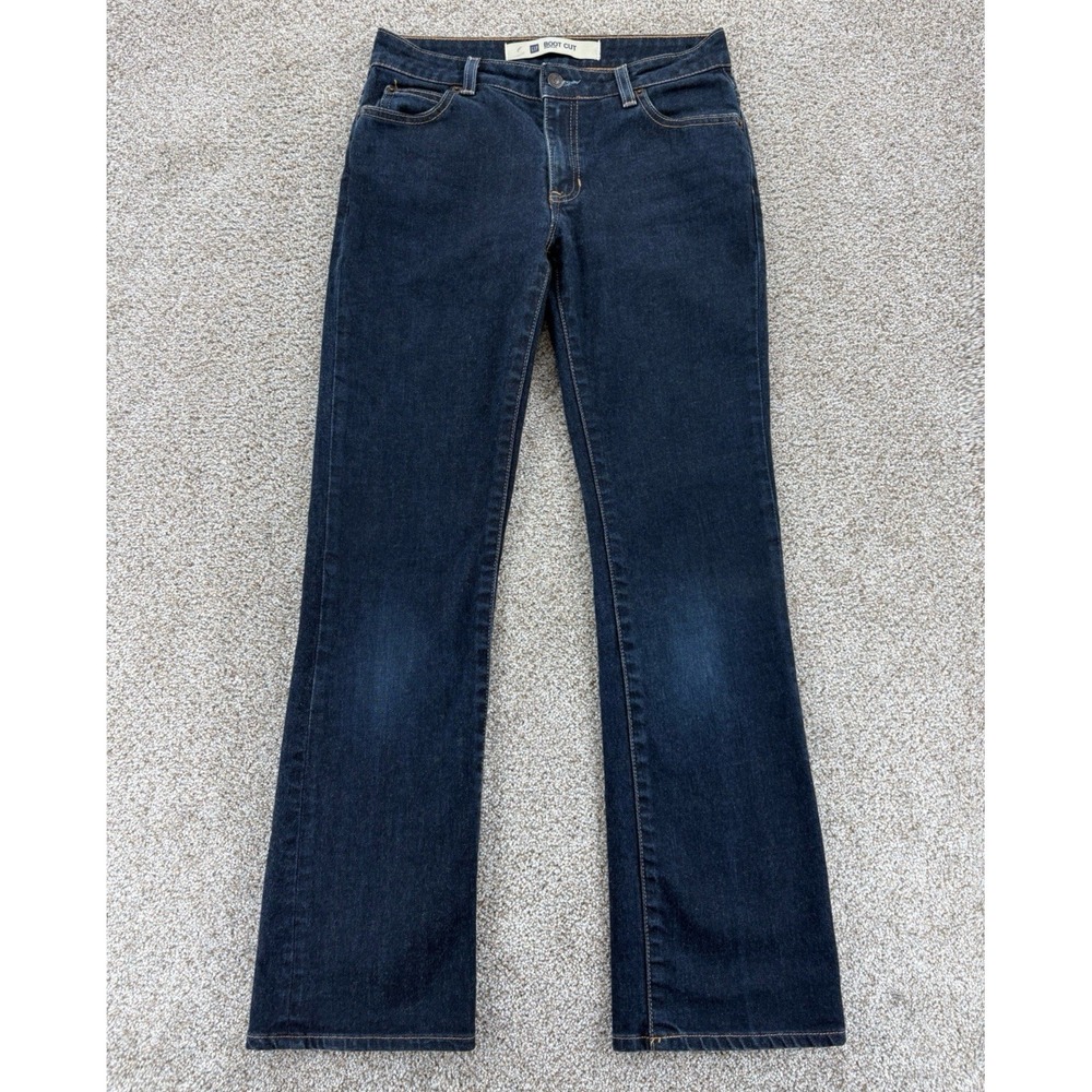 Vintage 20 Year GAP Bootcut Jeans Women's 2 Blue Dark Wash Stretch Denim Y2K '06